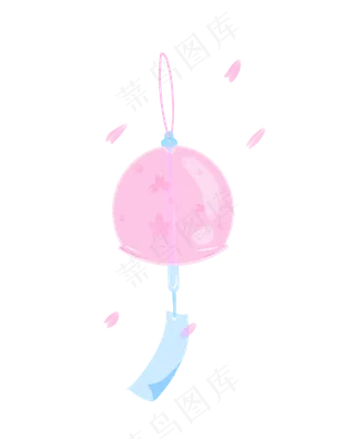 粉色樱花风铃