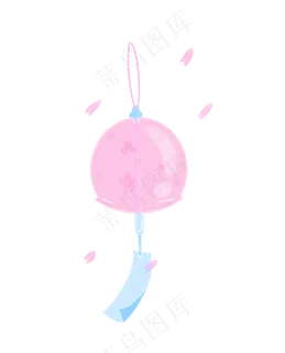 粉色樱花风铃 粉色樱花风铃