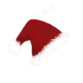 实物圣诞帽,免抠元素