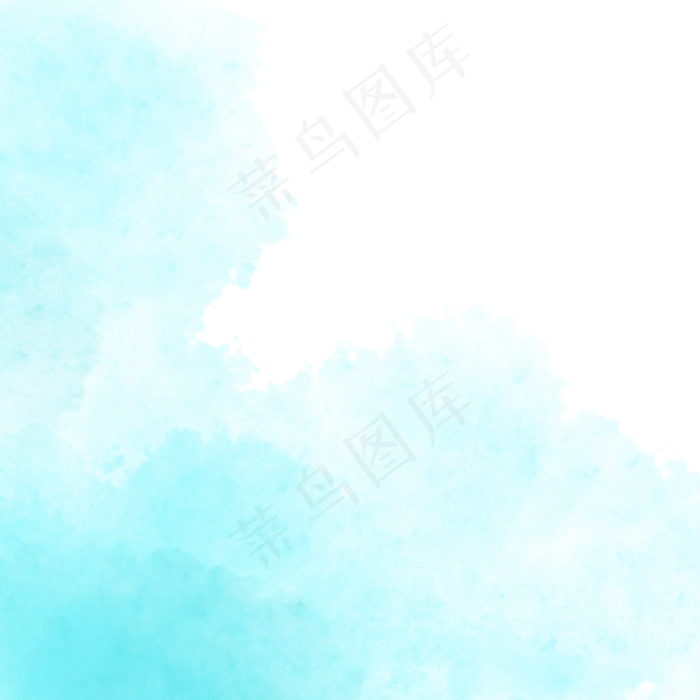 水彩晕染效果免抠图(2000X2000(DPI:300))psd模版下载