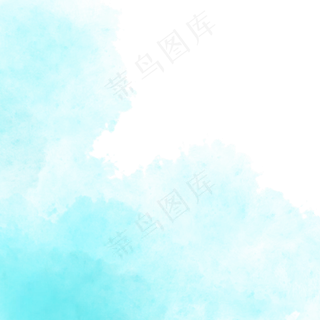 水彩晕染效果免抠图