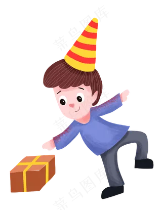 61卡通可爱庆祝