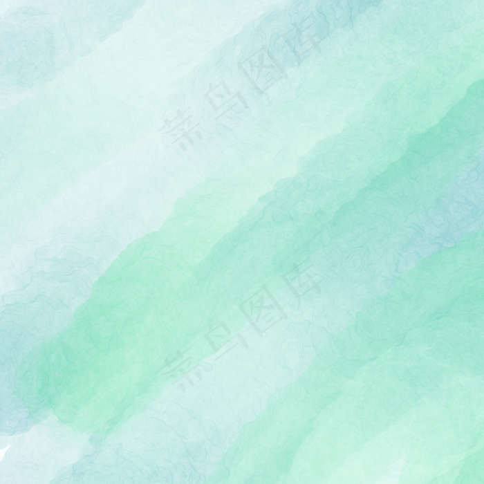 蓝绿渐变的水彩底纹(2000X2000(DPI:300))psd模版下载