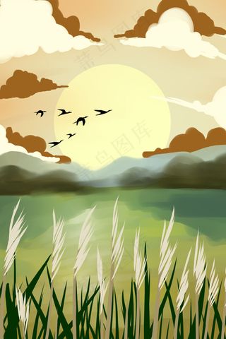 二十四节气白露鸿雁来