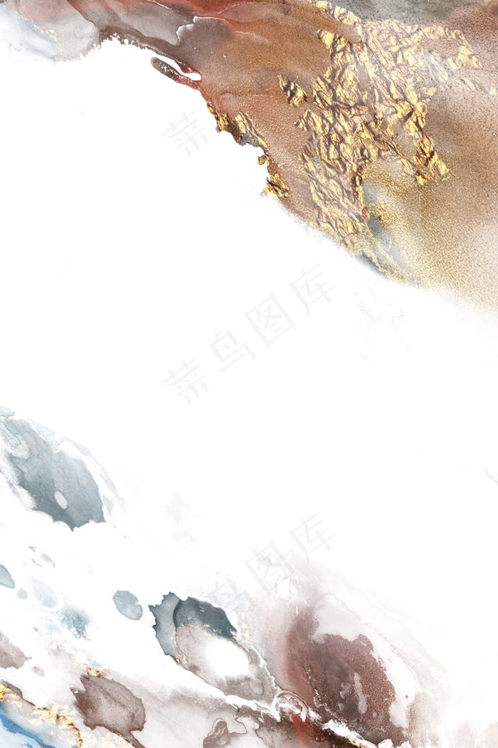 彩色水彩金箔(1024X1536(DPI:150))psd模版下载