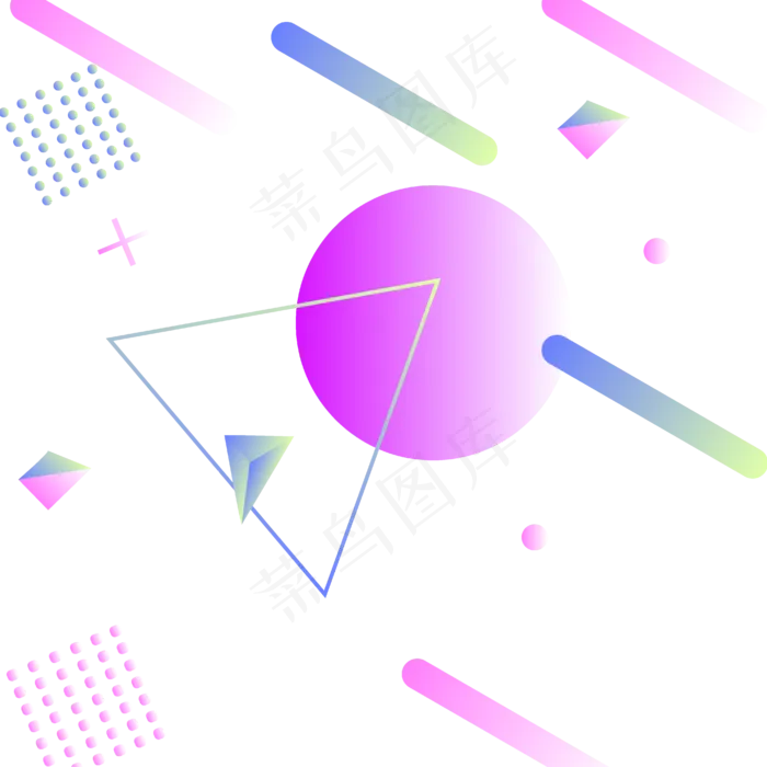 渐变双十一促销图形,免抠元素(4167*4167px 300 dpi )ai矢量模版下载