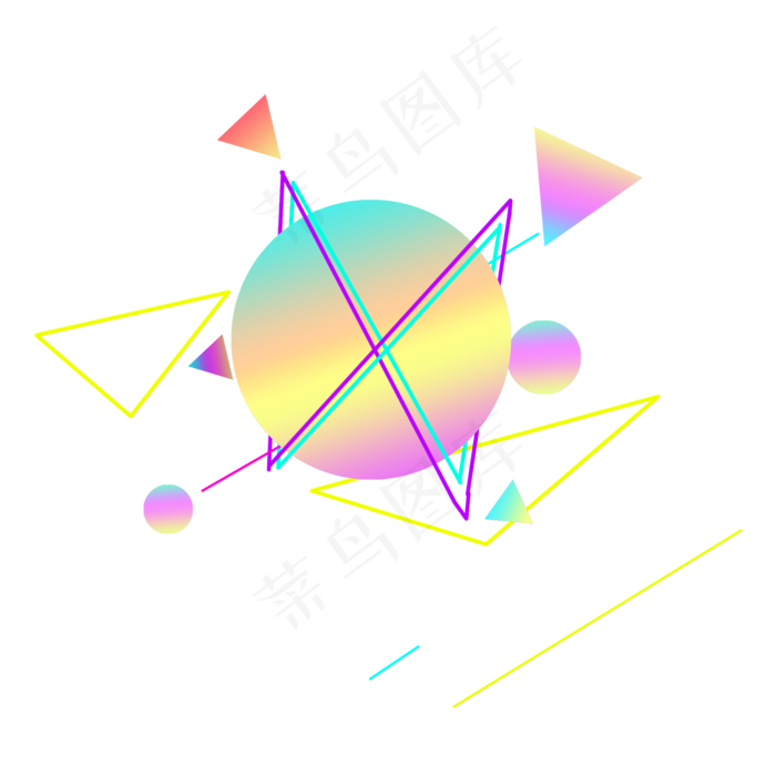 简约科技渐变矢量图(2000X2000(DPI:300))psd模版下载