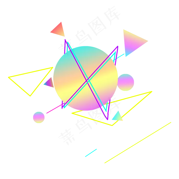 简约科技渐变矢量图(2000X2000(DPI:300))psd模版下载