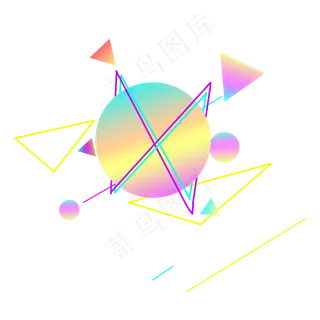 简约科技渐变矢量图