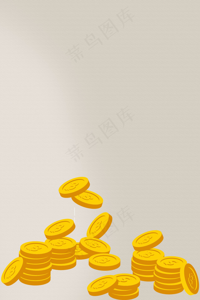 理财有道金融投资理财海报背景