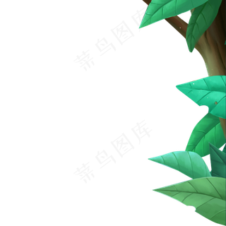 卡通春天绿植植物下载