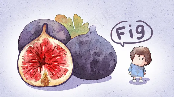 创意无花果可爱男孩 创意无花果可爱男孩