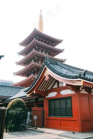 东京浅草寺,免抠元素