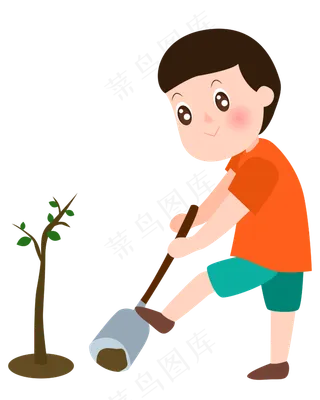 矢量手绘卡通人物