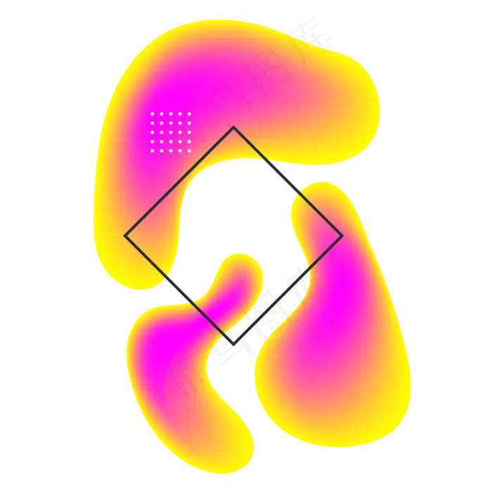 618电商年中大促装饰素材(580X580)eps,ai矢量模版下载