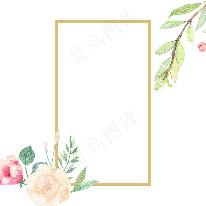 文艺清新女装春装PSD分层主图背景素材