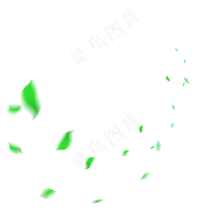 树叶花瓣漂浮,免抠元素(2000*2000px 300 dpi )psd模版下载