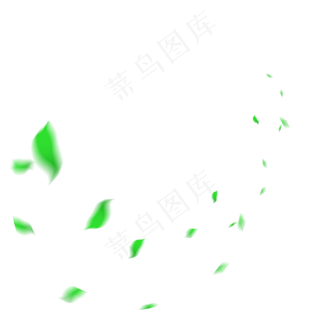 树叶花瓣漂浮,免抠元素