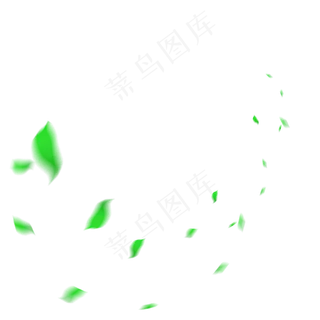 树叶花瓣漂浮,免抠元素