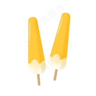 饮品芒果冰棍