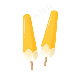 饮品芒果冰棍