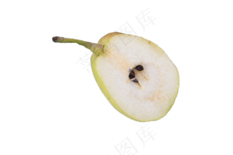切开一半的大香梨