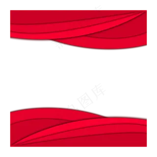 七一建党节剪纸风边框