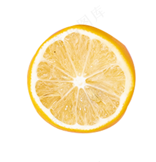 水果柠檬一片