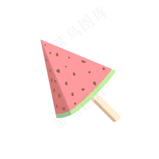 夏季解暑西瓜雪糕