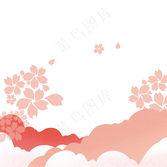 小清新简约碎花底纹(2000X2000(DPI:300))psd模版下载