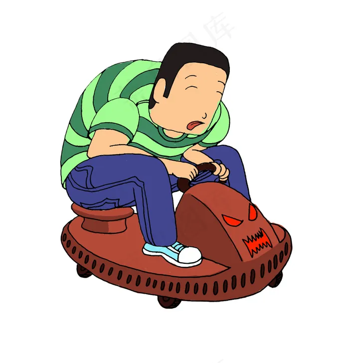 童心未泯的可爱爸爸,免抠元素(6338X6592(DPI:300))psd模版下载