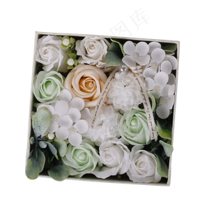 美丽的礼物盒子鲜花礼盒