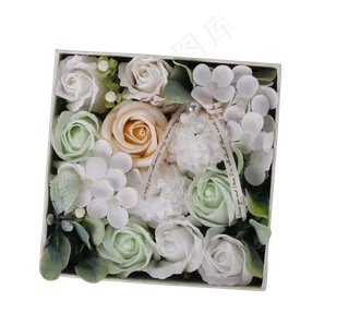 美丽的礼物盒子鲜花礼盒