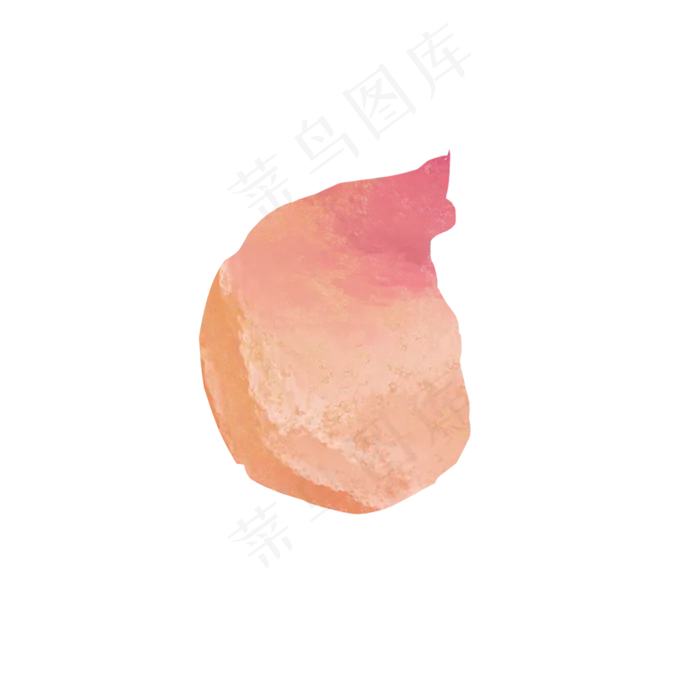 高清免抠手绘水彩花瓣素材(2000X2000(DPI:300))psd模版下载