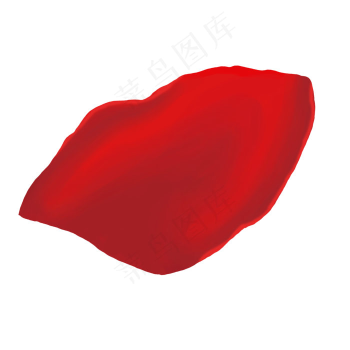 红色玫瑰花瓣卡通素材免费下载(2000X2000(DPI:300))psd模版下载