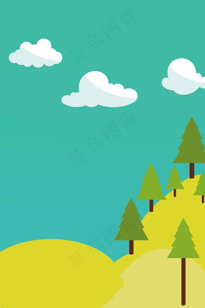 简约旅游通用背景素材