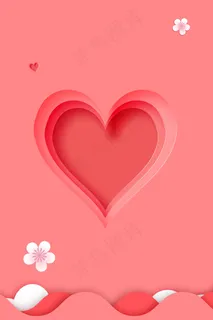 浪漫情人节214告白日背景背景图片素材,背景元素