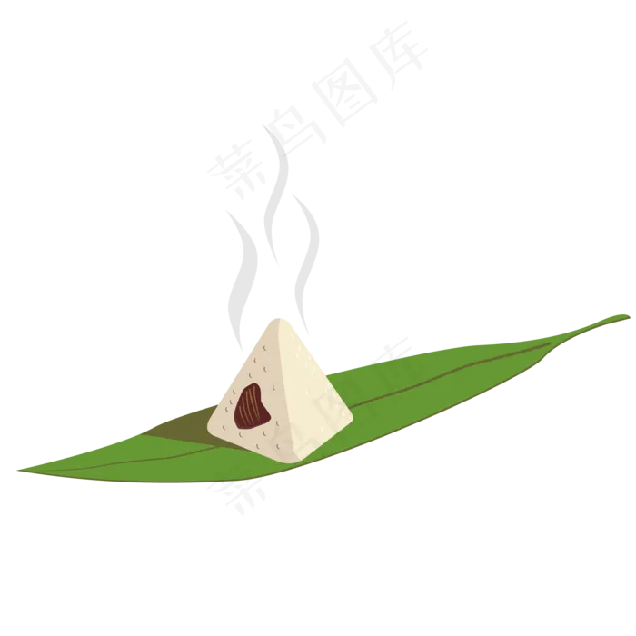 端午节彩色手绘粽子肉粽免抠PN(2176X2184(DPI:300))ai矢量模版下载