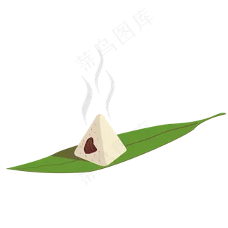 端午节彩色手绘粽子肉粽免抠PN