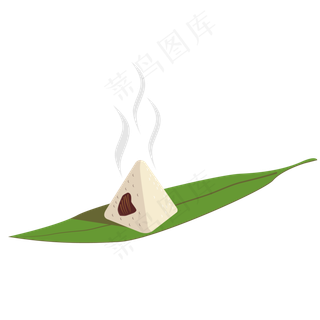 端午节彩色手绘粽子肉粽免抠PN