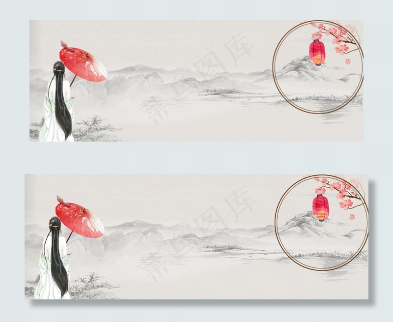 古风唯美背景图片