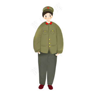 建军节军人人物