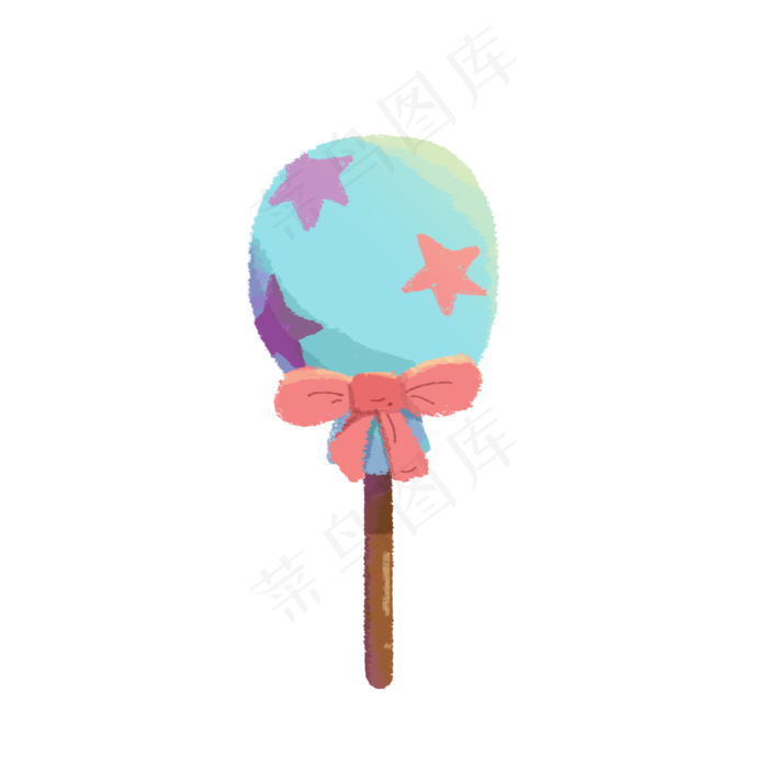 卡通手绘棒棒糖(2000X2000(DPI:300))psd模版下载