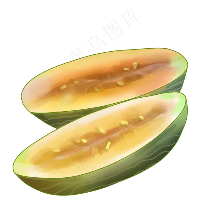 卡通节气食物小暑大暑(2000X2000(DPI:762))psd模版下载