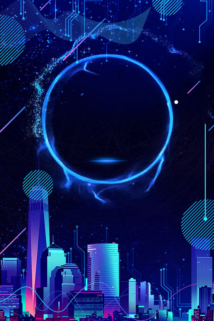 蓝色科技未来人工工智能科学