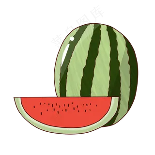 夏季水果美味西瓜