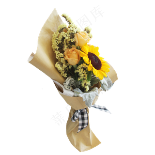 暖色系向日葵花束 暖色系向日葵花束