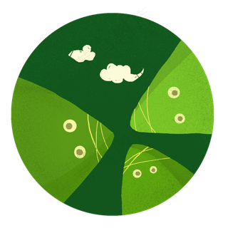 创意卡通场景端午节粽子