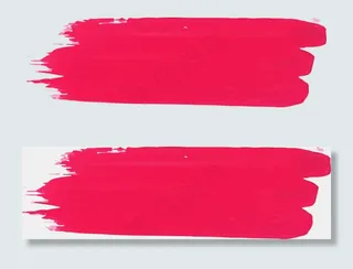 粉红色水彩的笔刷
