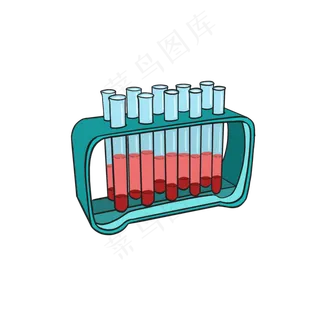 医疗设备手绘素材试管,免抠元素 医疗设备手绘素材试管,免抠元素